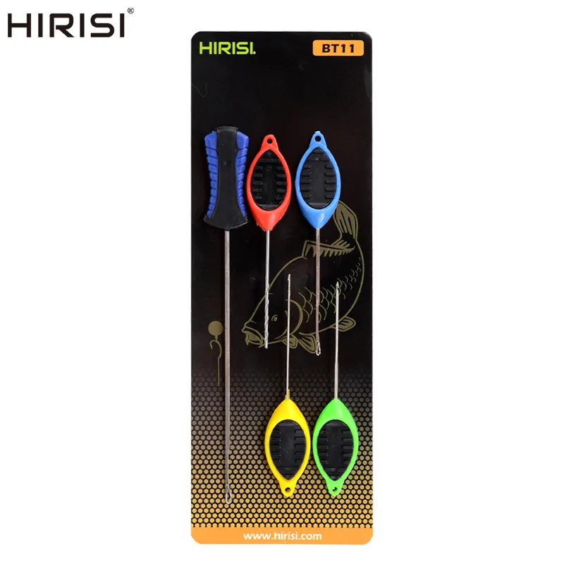 Fishing Hook Stainless Steel - Zestaw igieł do przynęt karpiowych Hirisi,