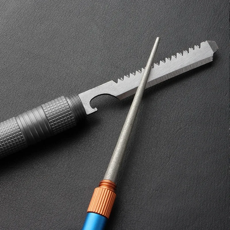Fishing Hook Stainless Steel - Outdoor Matte Mini EDC Pręt do
