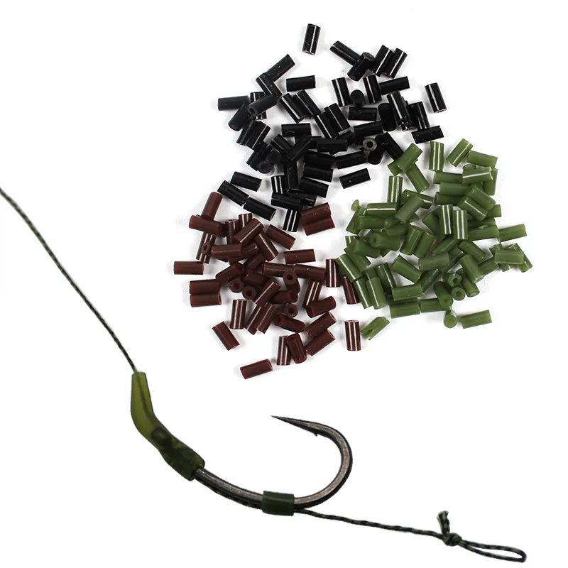 Fishing Hook Box - 200 sztuk/pudło wędkarskie silikonowe rękawy do