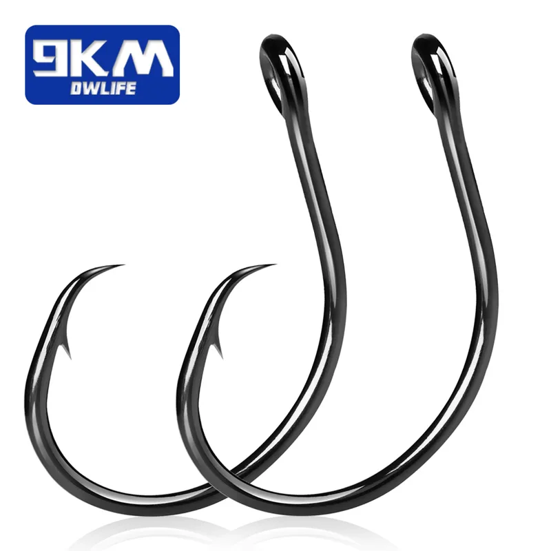 Fishing Hook Circle - Haczyki okrągłe z szerokim otworem, 9KM,