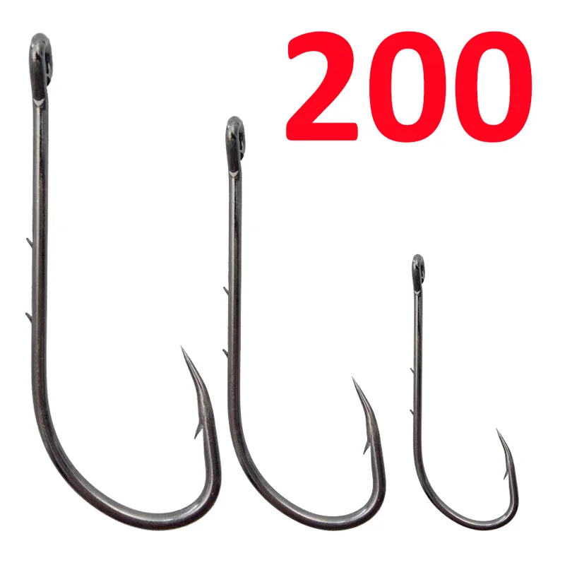 Fishing Hook Circle - 200 sztuk Baitholder haczyk na ryby