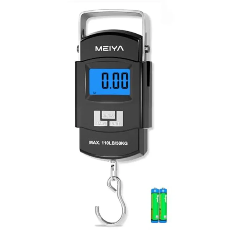 Fishing Hook Stainless Steel - Cyfrowa waga wędkarska Fish Scale 110lb/50kg