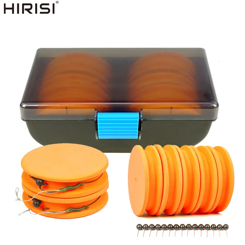 Fishing Hook Box - HIRISI 10 szt./pudełko szpule z pianki