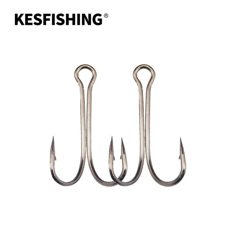 Fishing Hook Weedless - Haczyk wędkarski KESFISHING z podwójnym ostrzem,