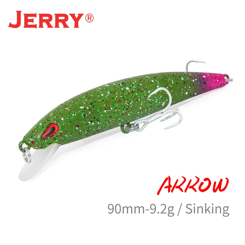 Fishing Hook Treble - Jerry Arrow Sinking Casting Trolling przynęta