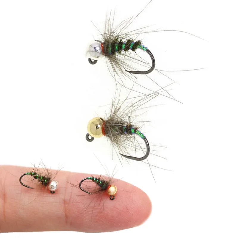 Fishing Hook Barbless - 4 sztuki # 16 Wolframowych Główkowych