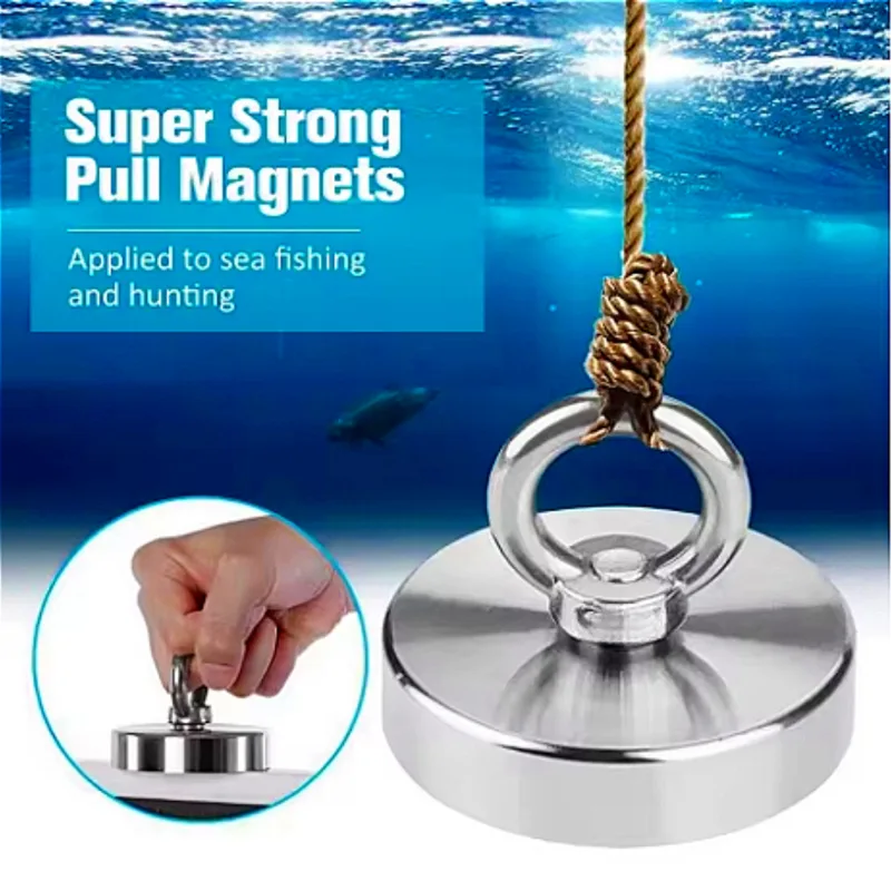 Fishing Hook Stainless Steel - Uchwyt na magnes neodymowy do łowienia