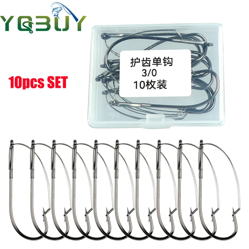 Fishing Hook Box - 10 sztuk / pudełko Wędkarskie haczyki