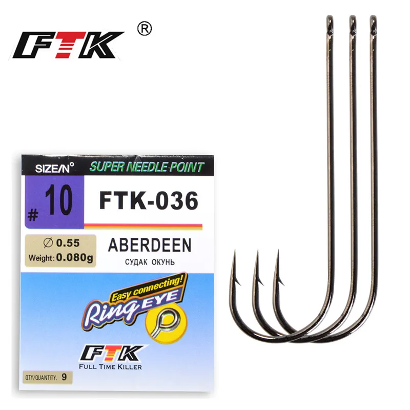 Fishing Hook Assortment - FTK Classic ABERDEEN Haczyki do wędkarstwa