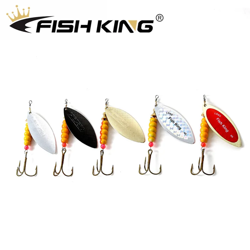 Fishing Hook Treble - FISH KING 1 sztuk Metal Fishing