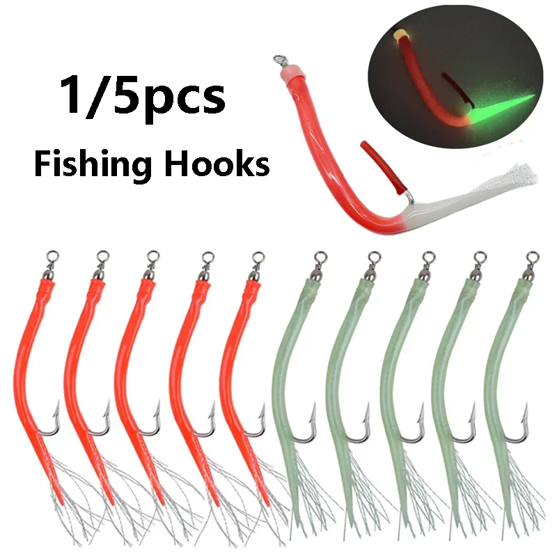 1/5 szt. Przynęta na dorsza, w – Fishing Hook Offset recenzja i cena