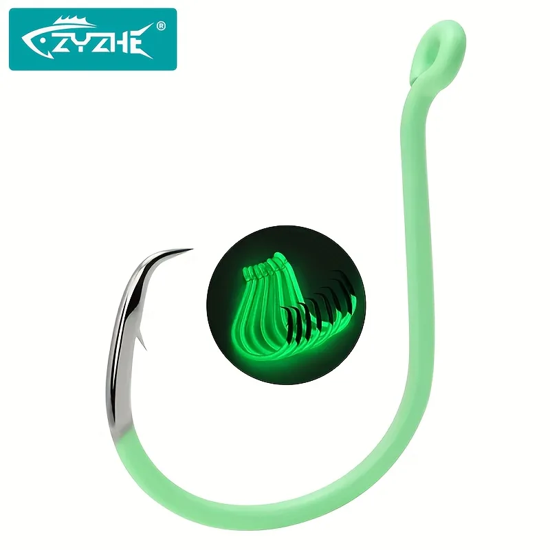 ZYZHE 10 sztuk/pudełko Świecąc – Fishing Hook Circle recenzja i cena