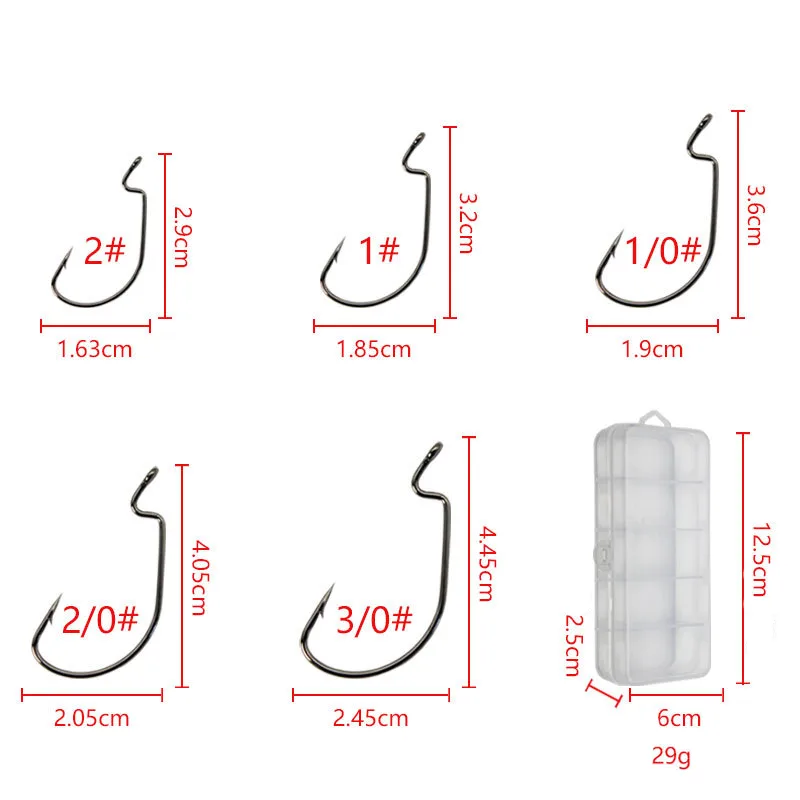 50 sztuk szeroki haczyk ślimak – Fishing Hook Barbless recenzja i cena