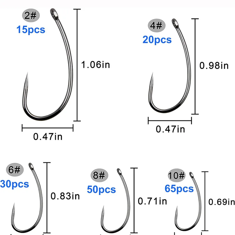 180PCS Zestaw haczyków wędkars – Fishing Hook Circle recenzja i cena