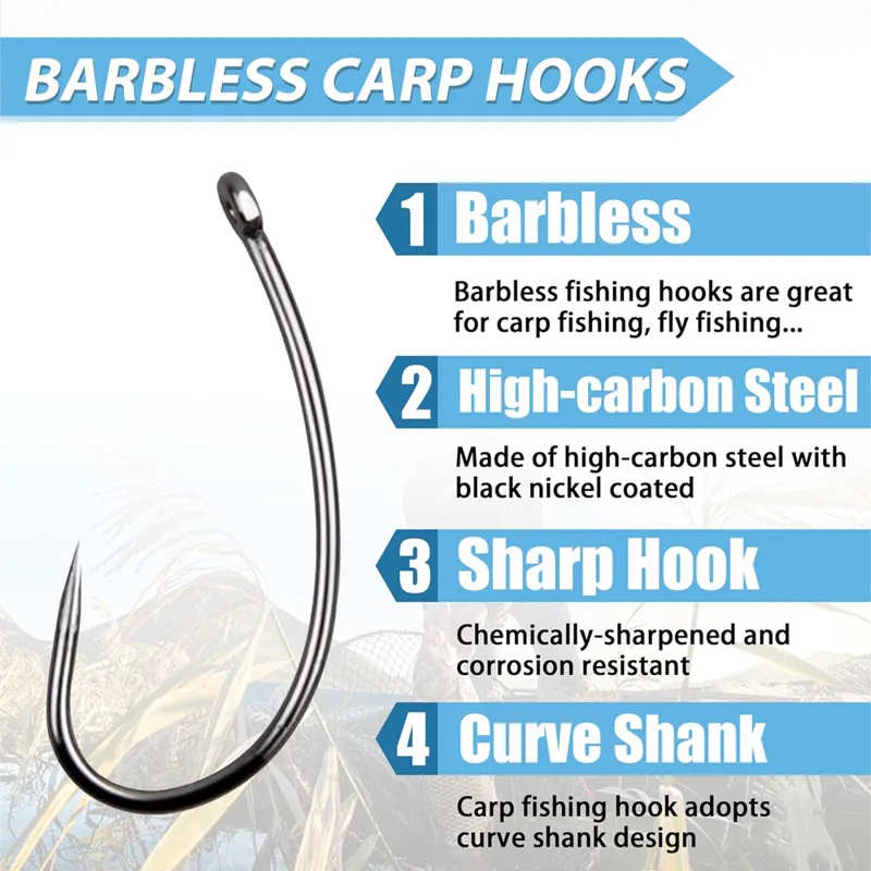 180PCS Zestaw haczyków wędkars – Fishing Hook Circle recenzja i cena