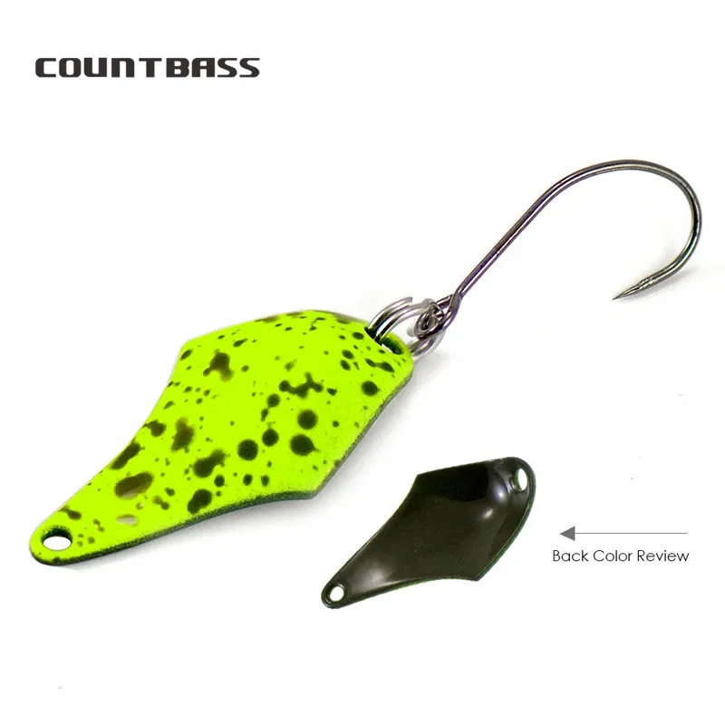 COUNTBASS 5/64oz 2g Łyżka do r – Fishing Hook Barbless recenzja i cena