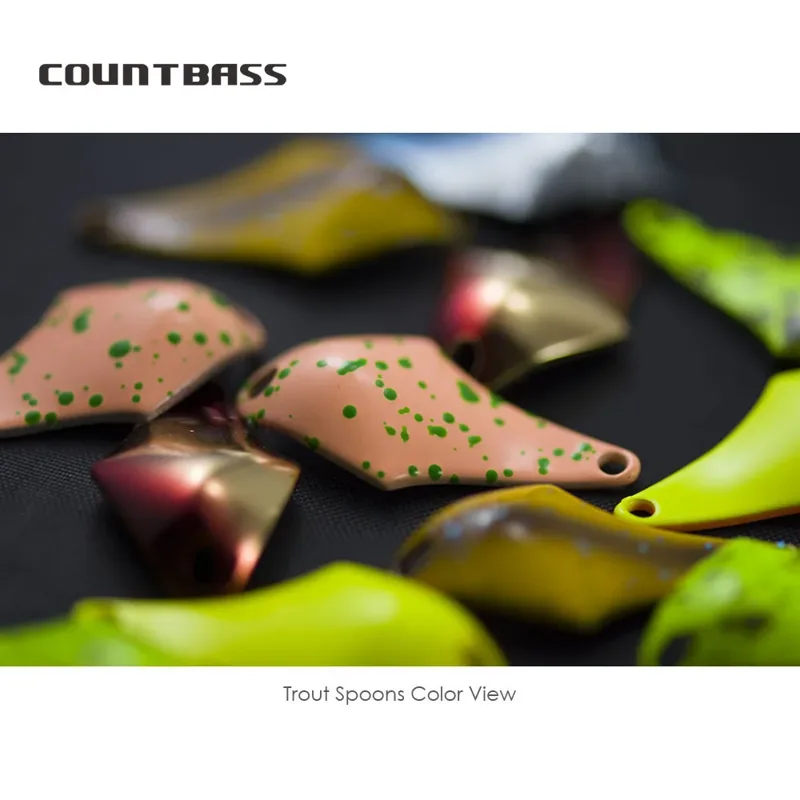 COUNTBASS 5/64oz 2g Łyżka do r – Fishing Hook Barbless recenzja i cena