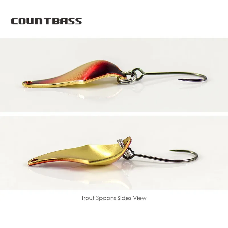 COUNTBASS 5/64oz 2g Łyżka do r – Fishing Hook Barbless recenzja i cena