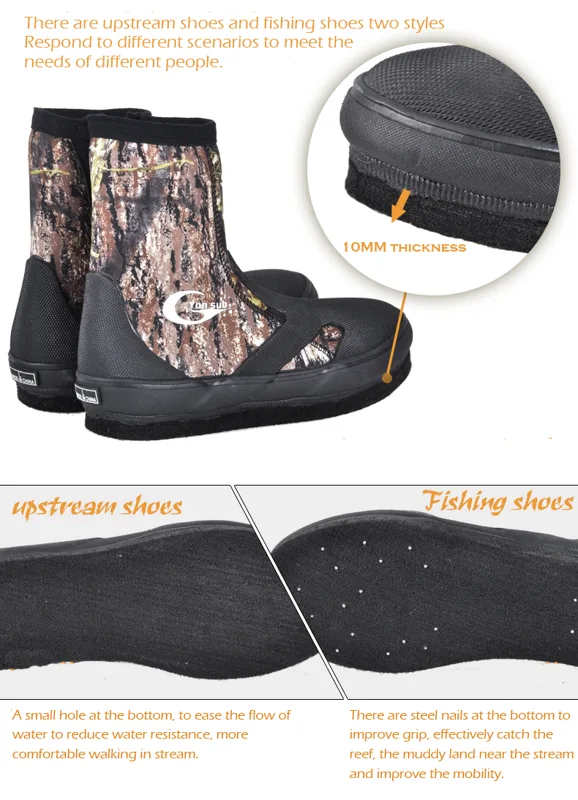Neoprenowe buty do sportów wod – Fishing Hook Size recenzja i cena