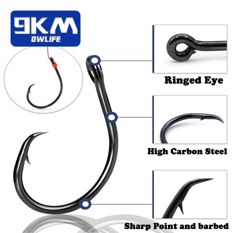 Haczyki okrągłe z szerokim otw – Fishing Hook Circle recenzja i cena