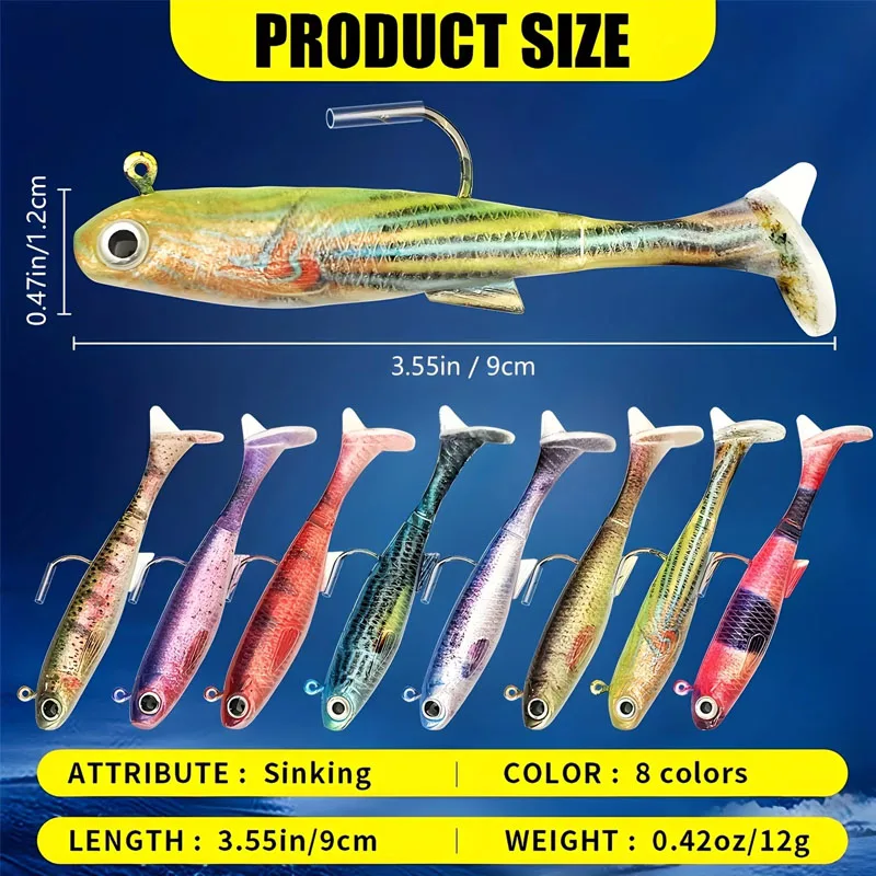 Gotowa przynęta na okonia mors – Fishing Hook Weedless recenzja i cena