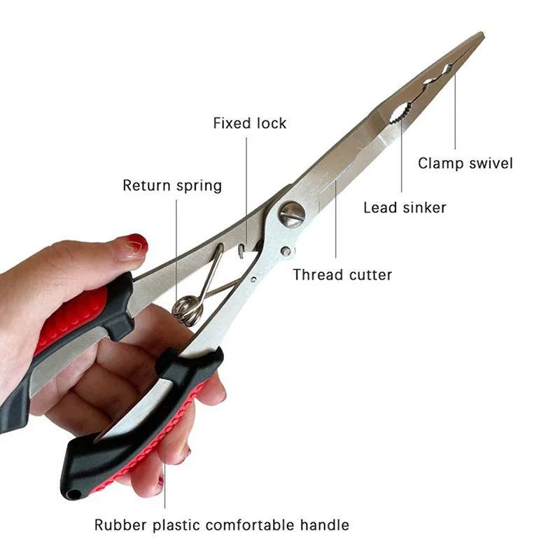 Szczypce wędkarskie ze stali n – Fishing Hook Remover recenzja i cena