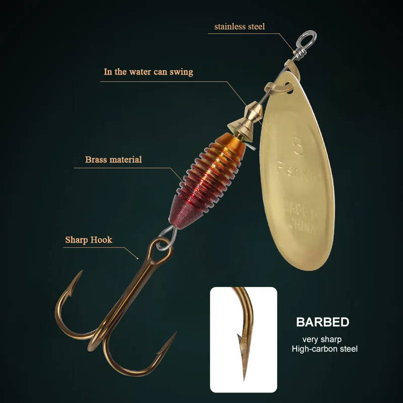 Metal Fishing Lure 4g 4.8g 7g  – Fishing Hook Treble recenzja i cena