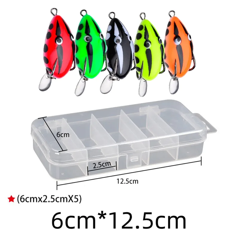 Zestaw przynęt wędkarskich typ – Fishing Hook Weedless recenzja i cena