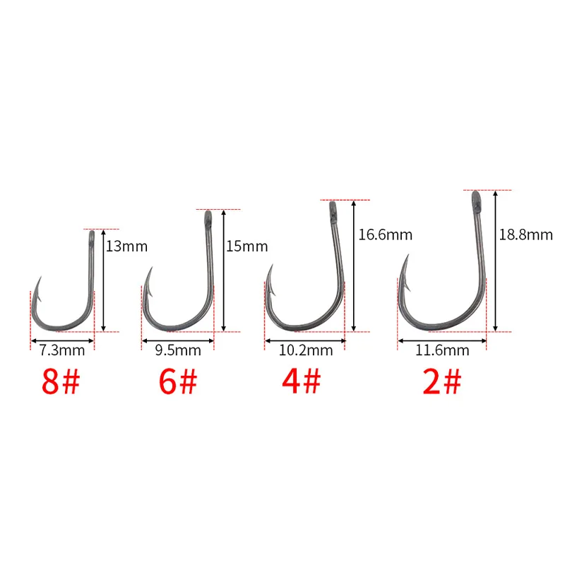 ABST 50 szt. Haczyki karpiowe  – Fishing Hook recenzja i cena