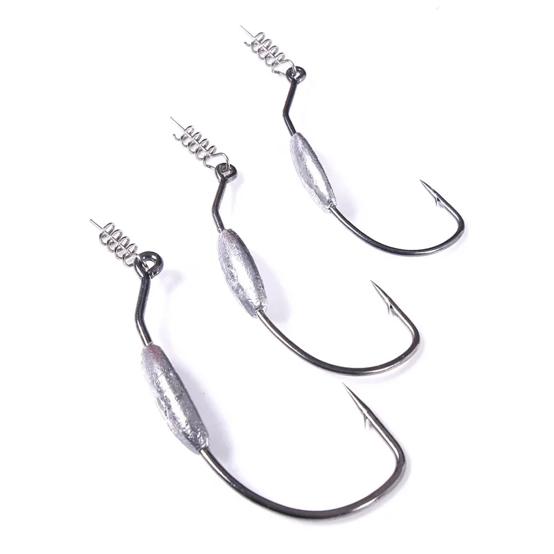 Haczyki offsetowe z obciążenie – Fishing Hook Offset recenzja i cena