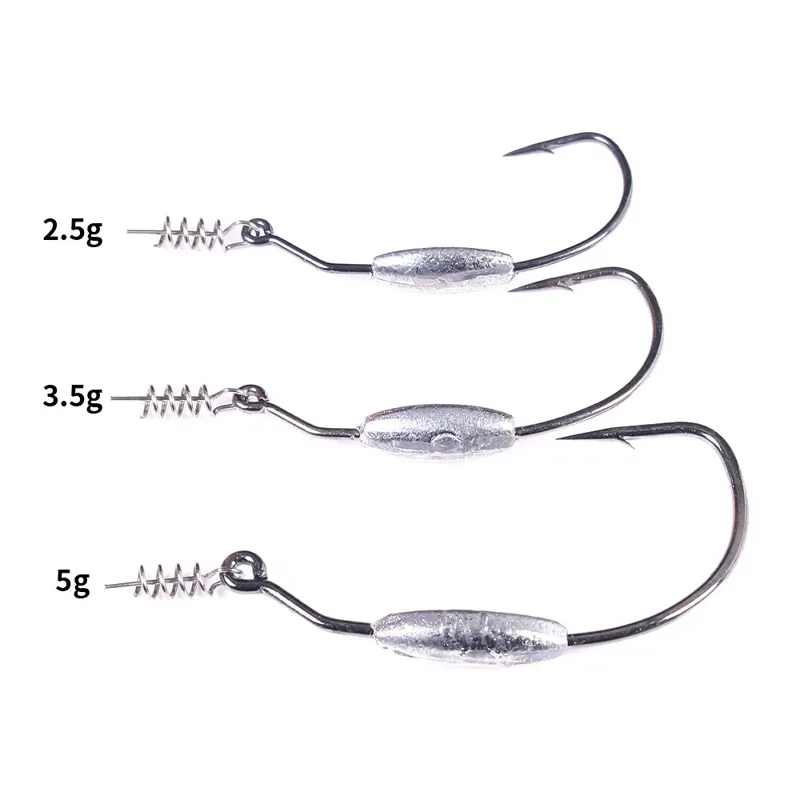 Haczyki offsetowe z obciążenie – Fishing Hook Offset recenzja i cena