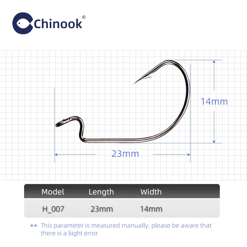 Haczyki wędkarskie Chinook 20  – Fishing Hook Barbless recenzja i cena