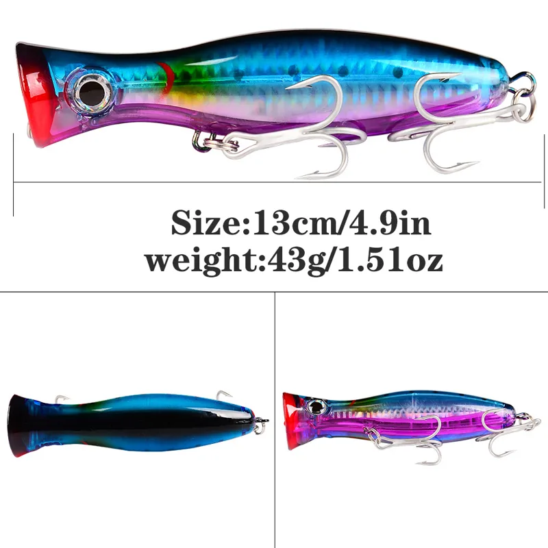 PROBEROS 1 szt. 13cm 43g Przyn – Fishing Hook Treble recenzja i cena