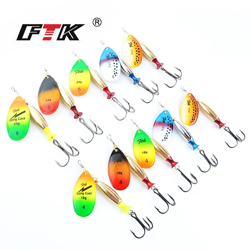Przynęty wędkarskie FTK 18g 24 – Fishing Hook Treble recenzja i cena