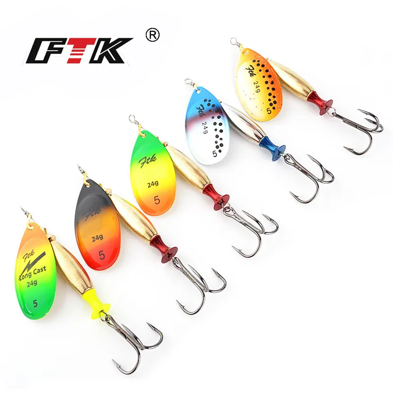 Przynęty wędkarskie FTK 18g 24 – Fishing Hook Treble recenzja i cena