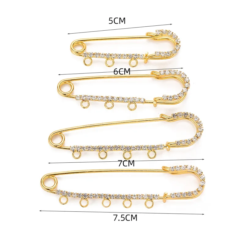 5 szt. broszek z dżetami, agra – Fishing Hook Size recenzja i cena
