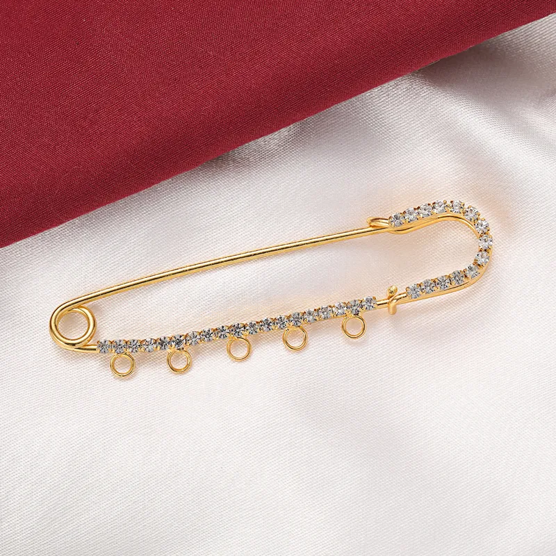 5 szt. broszek z dżetami, agra – Fishing Hook Size recenzja i cena