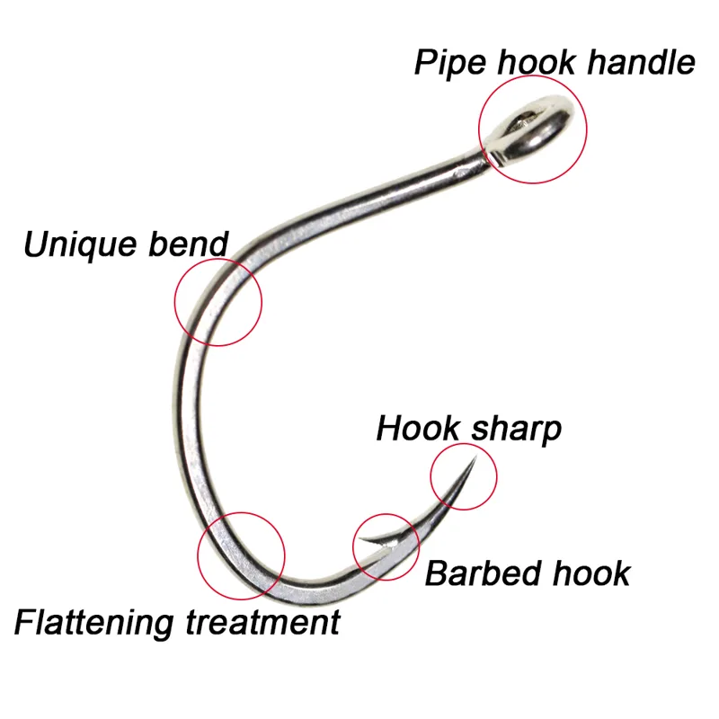 ICERIO 10 sztuk matowa powłoka – Fishing Hook Assortment recenzja i cena