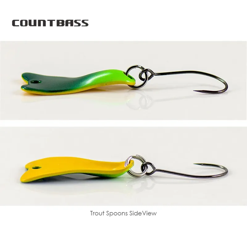 COUNTBASS 5/64oz 2g Łyżka do r – Fishing Hook Barbless recenzja i cena
