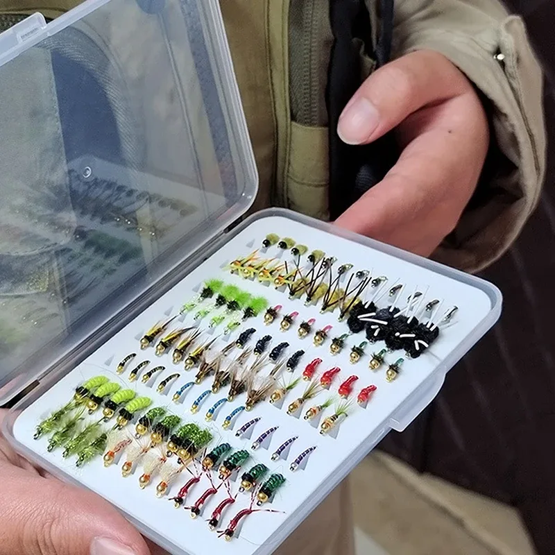 Wodoodporna Skrzynka na Muchy  – Fishing Hook Size recenzja i cena