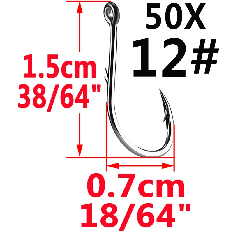50 sztuk Iseama koło Carp Eyed – Fishing Hook Circle recenzja i cena