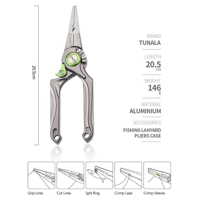 Pełnoaluminiowe szczypce wędka – Fishing Hook recenzja i cena
