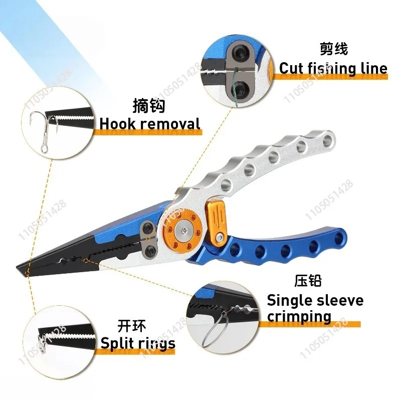 Aluminiowe szczypce wędkarskie – Fishing Hook Remover recenzja i cena