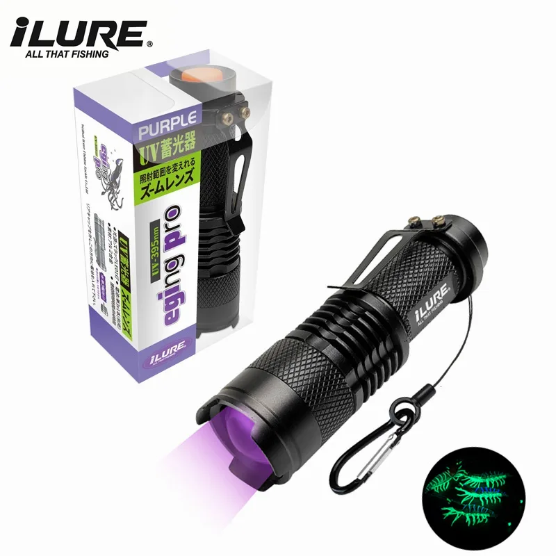 Mini latarka UV 395nm ultrafio – Fishing Hook Jig recenzja i cena