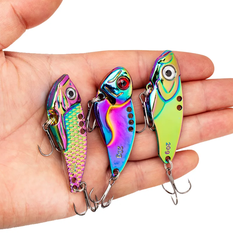 3 SZT. Metalowe Kolorowe Przyn – Fishing Hook Treble recenzja i cena