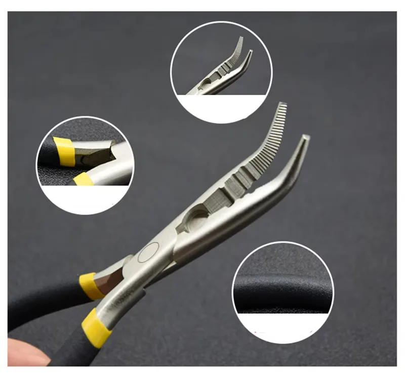 1 szt. Szczypce wędkarskie ze  – Fishing Hook Remover recenzja i cena