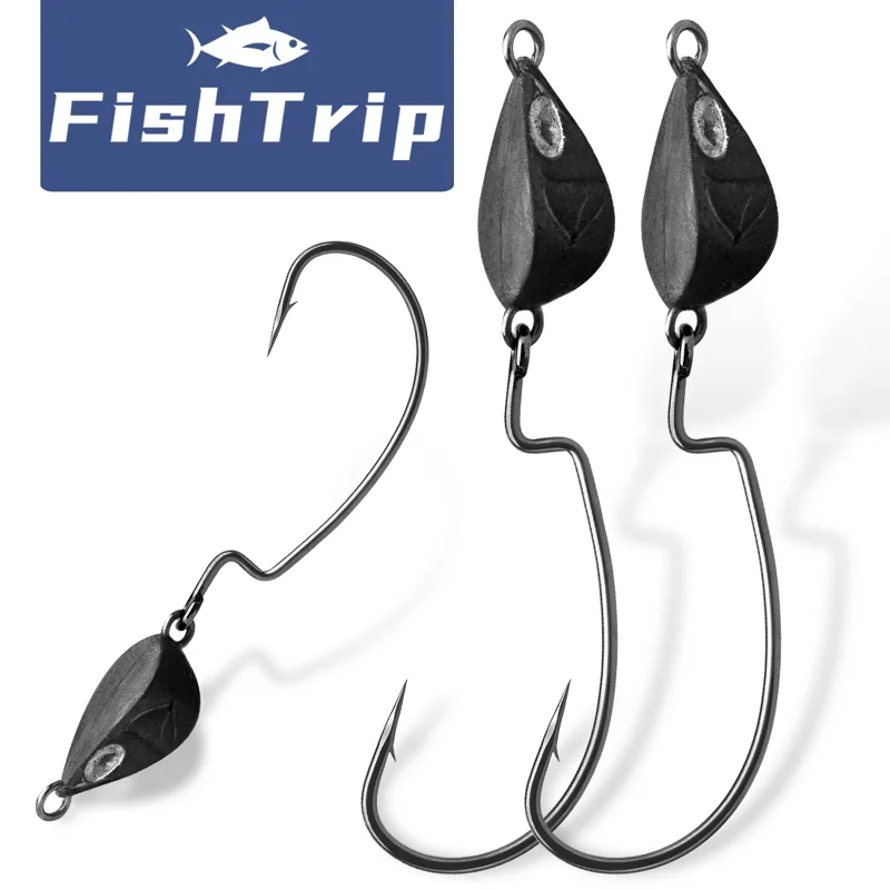 FishTrip 10 szt. Haczyk wędkar – Fishing Hook Weedless recenzja i cena