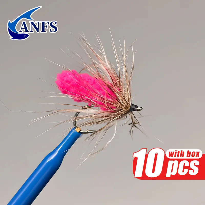 ANFS 10 szt. Muchy na mopy, ró – Fishing Hook Assortment recenzja i cena