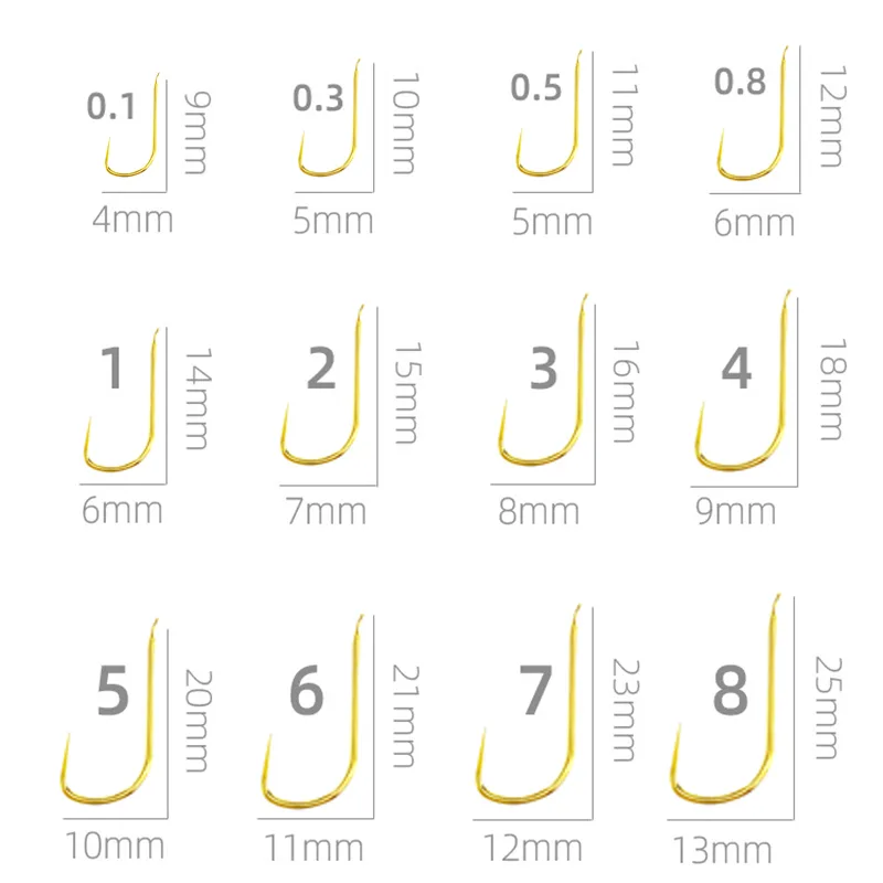 100 sztuk haczyków Shinkanto b – Fishing Hook Size recenzja i cena