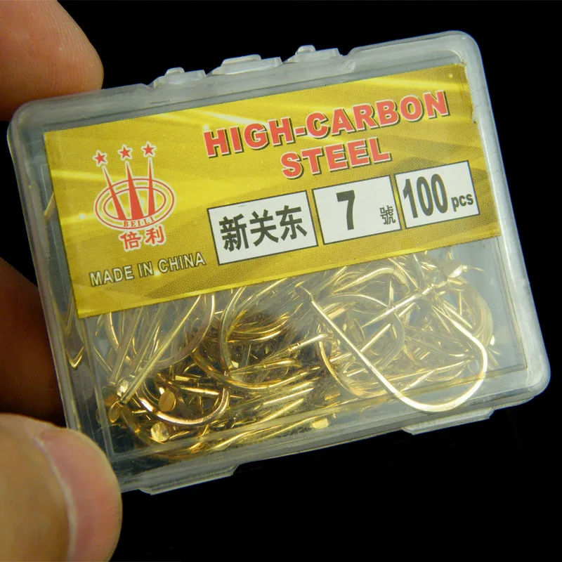 100 sztuk haczyków Shinkanto b – Fishing Hook Size recenzja i cena